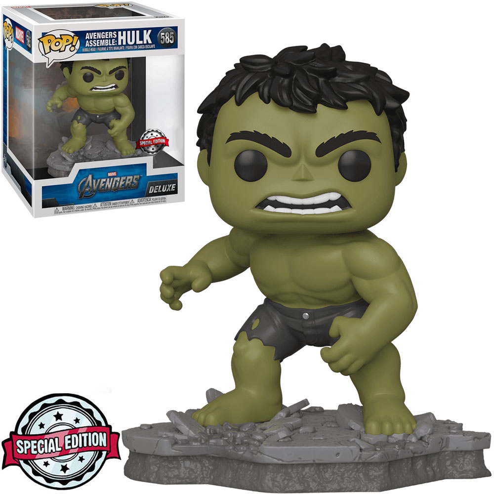 Funko Pop Marvel Avengers Exclusive Deluxe - Avengers Assemble: Hulk 585