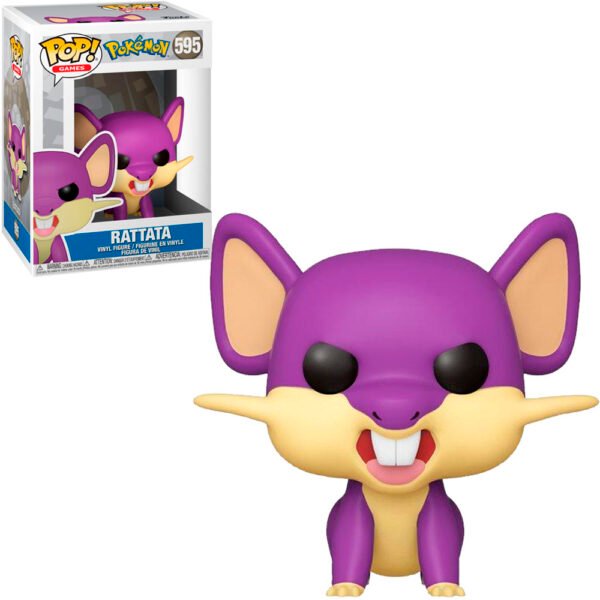 Funko Pop Games Pokémon - Rattata 595
