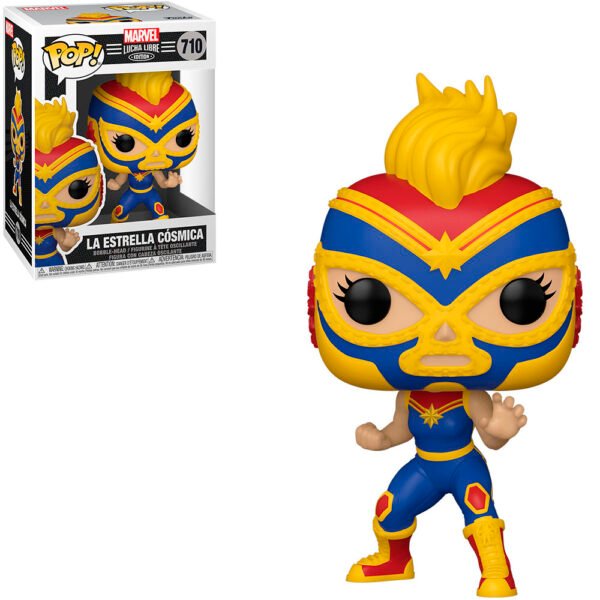Funko Pop Marvel Lucha Libre Edition - La Estrella Cósmica 710