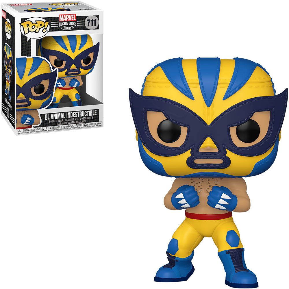 Funko Pop Marvel Lucha Libre Edition - El Animal Indestructible 711