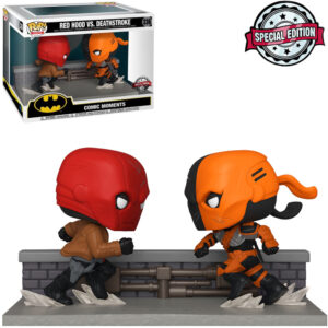 Funko Pop Dc Comic Moments Exclusive - Red Hood Vs. Deathstroke 336