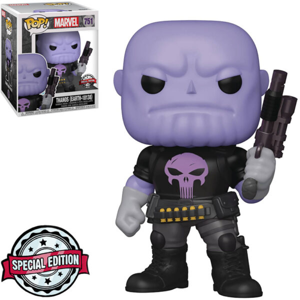 Funko Pop Marvel Exclusive - Thanos 751 (EARTH-18138)