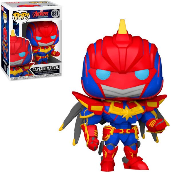 Funko Pop Marvel Avengers Mech Strike - Captain Marvel 831