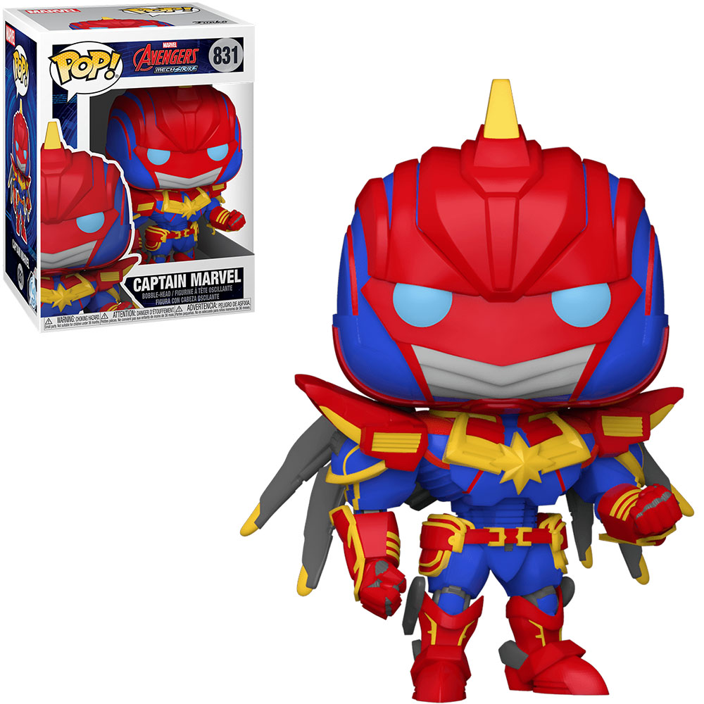 Funko Pop Marvel Avengers Mech Strike - Captain Marvel 831