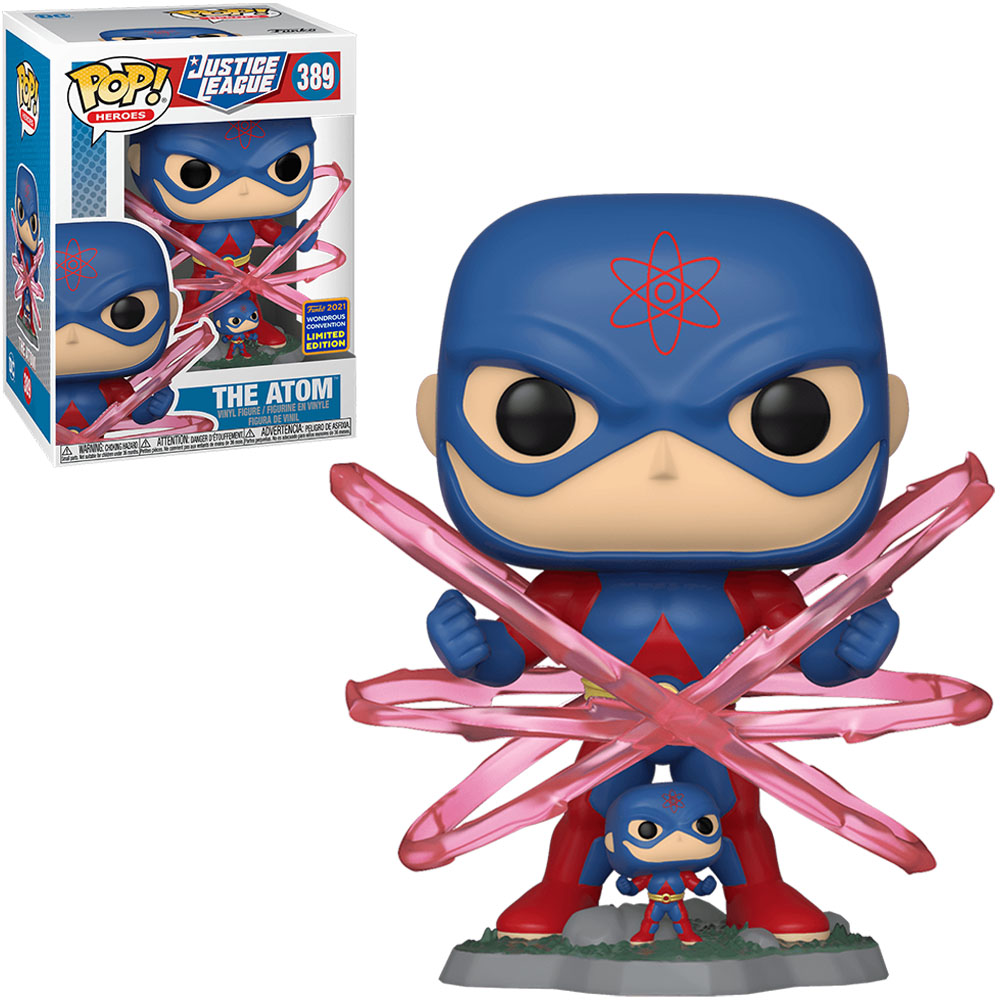 Funko Pop Justice League Exclusive Wdc 2021 - The Atom 389