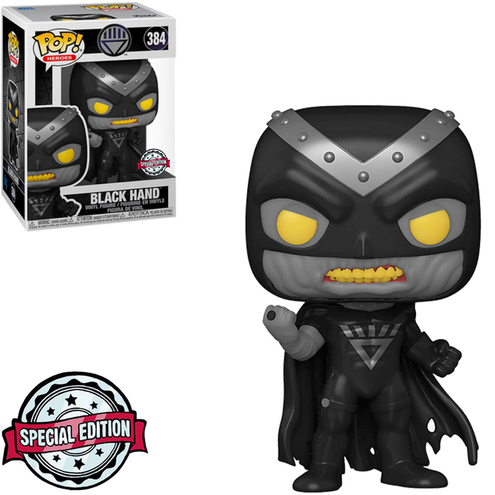 Funko Pop Dc Green Lantern Exclusive - Black Hand 384