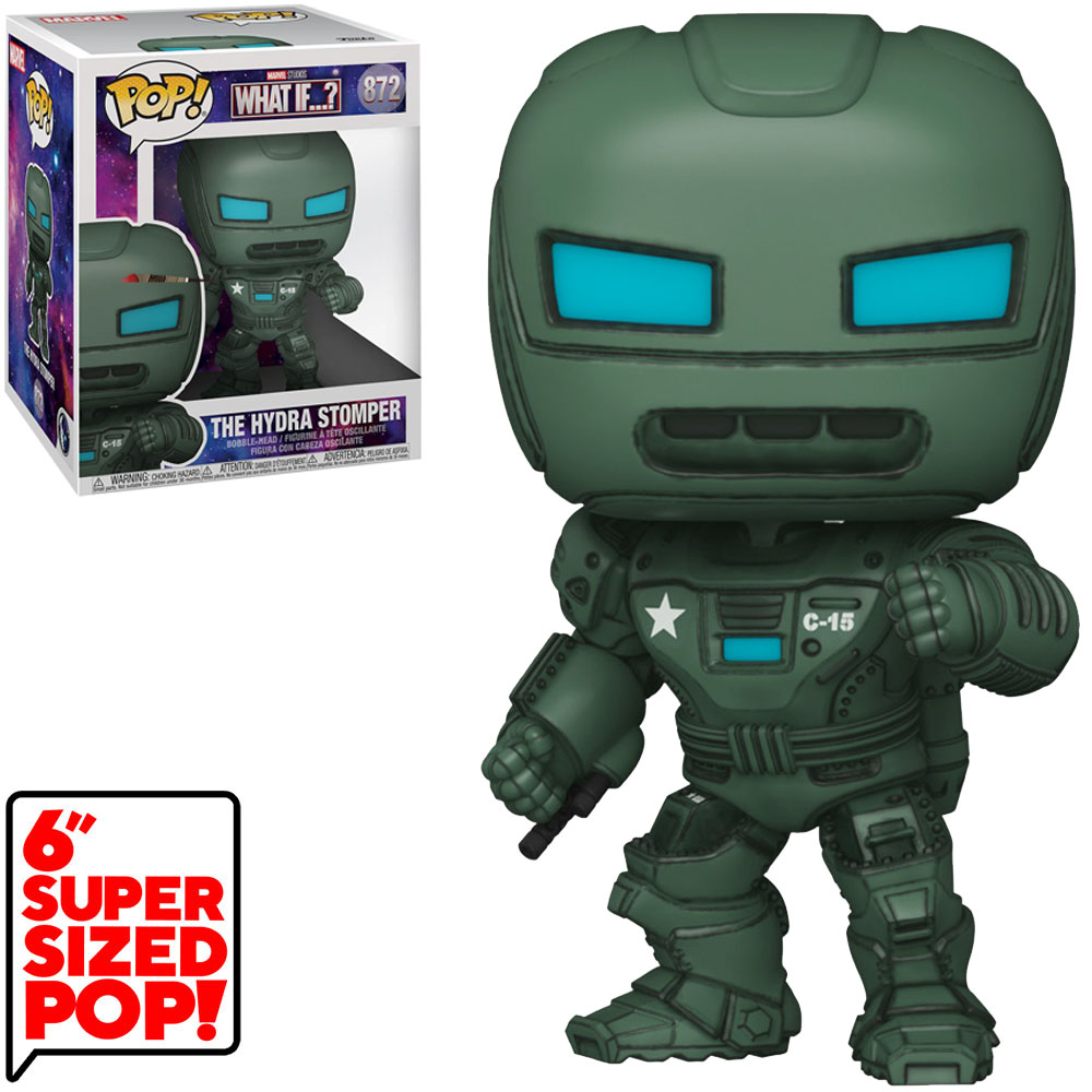 Funko Pop Marvel What If...? - The Hydra Stomper 872 (super Sized 6")