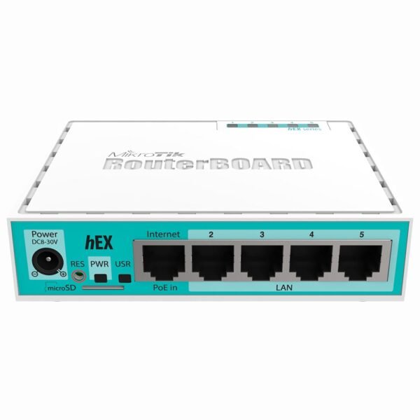 Switch Mikrotik Rb 750GR3 Hex L4-BLANCO