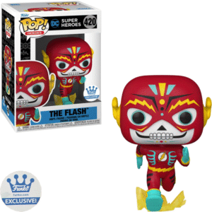 Funko Pop Heroes Dia de Los Dc Exclusive - The Flash 420