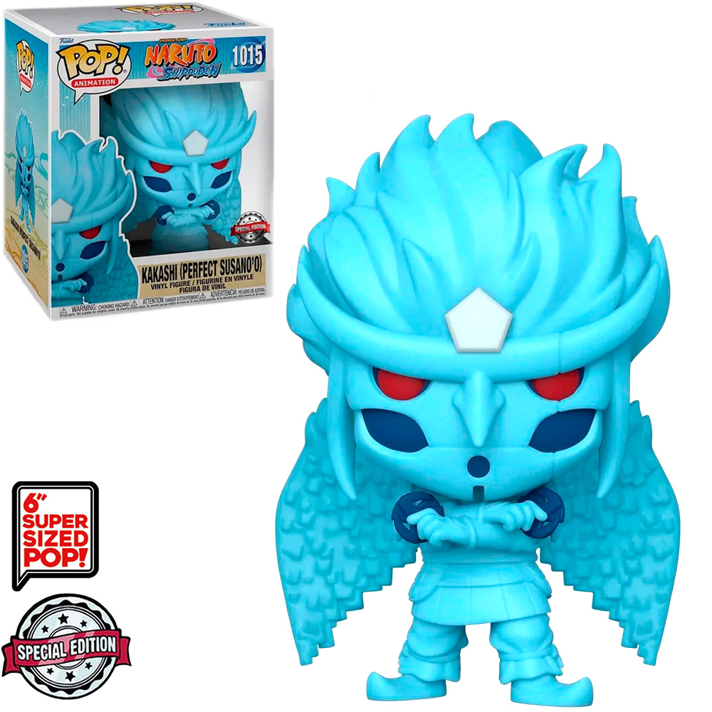 Funko Pop Naruto Shippuden Exclusive - Kakashi Perfect Susano'o 1015 (super Sized 6")