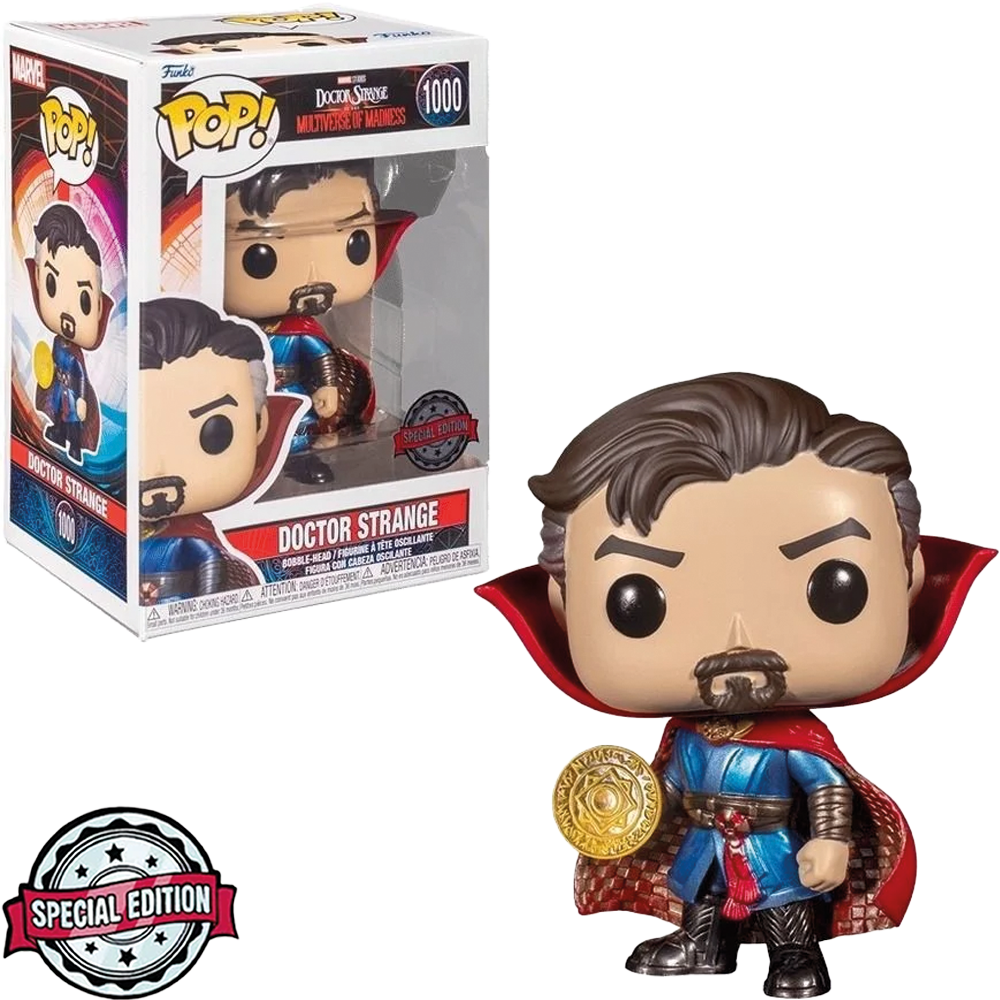 Funko Pop Marvel Doctor Strange In The Multiverse Of Madness Exclusive - Doctor Strange 1000 (metallic)