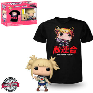 Box Funko Pop My Hero Academia Exclusivo - Himiko Toga + Camiseta Tee Bundle *s*