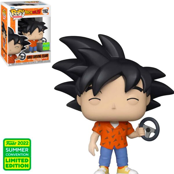 Funko Pop Dragon Ball Z-Goku Driving Exam 1162 (sdcc 2022)