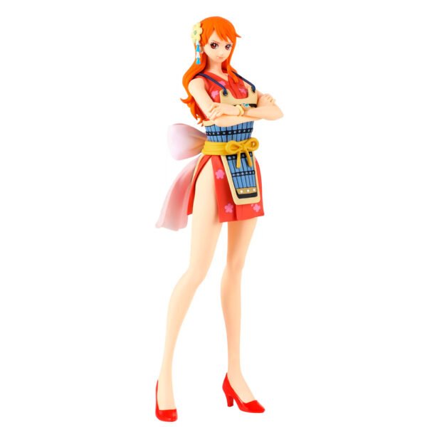 Figura Banpresto One Piece Glitter & Glamours - Nami Wanokuni (versão A)