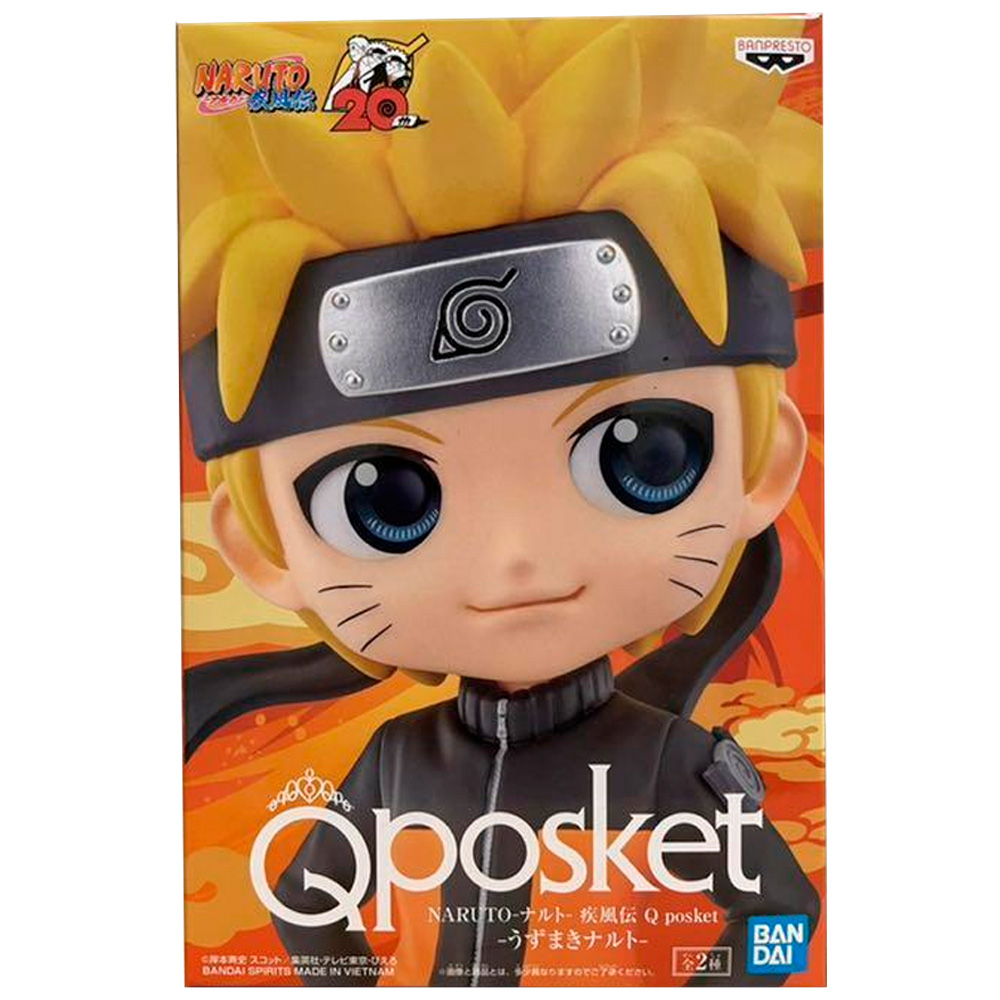 Figura Banpresto Q Posket Naruto Shippuden - Naruto Uzumaki (Version A)