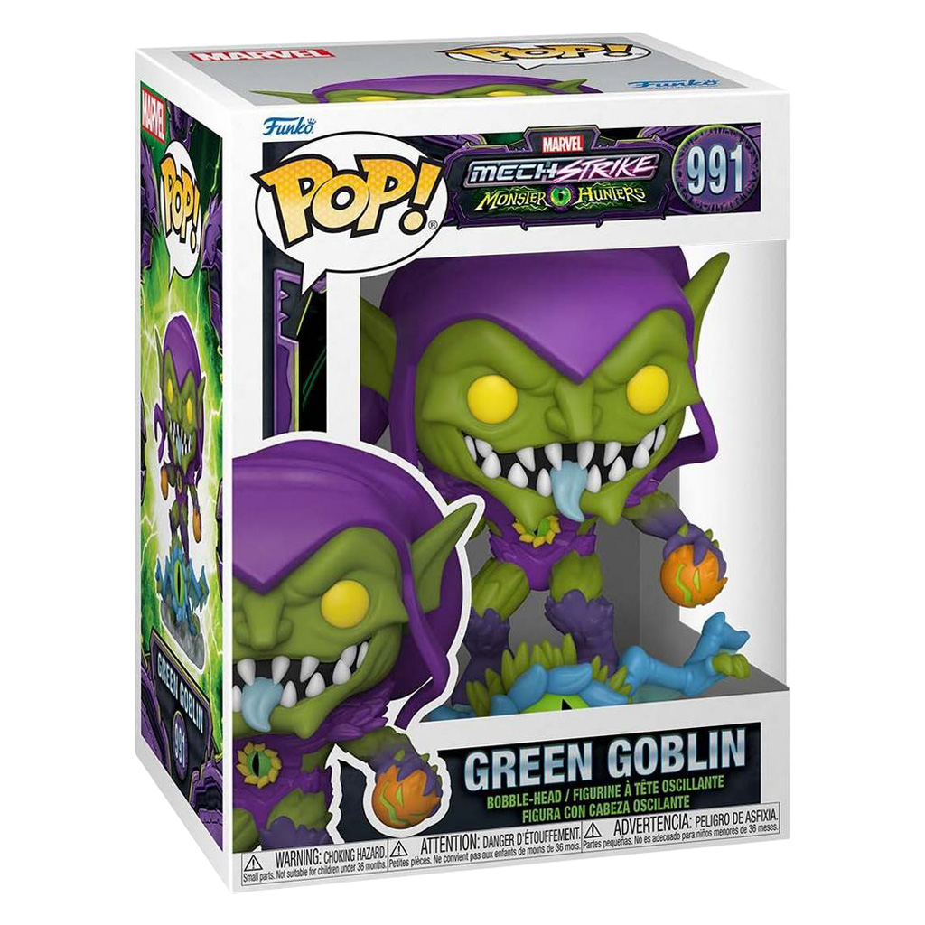 Funko Pop Marvel Mech Strike Monster Hunters Exclusive - Green Goblin 991