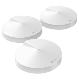 Router Tp-Link Deco M5 Whole Home Mesh Wi-Fi AC1300 Dual Band 2.4GHz 5GHz Blanco (Kit con 3)