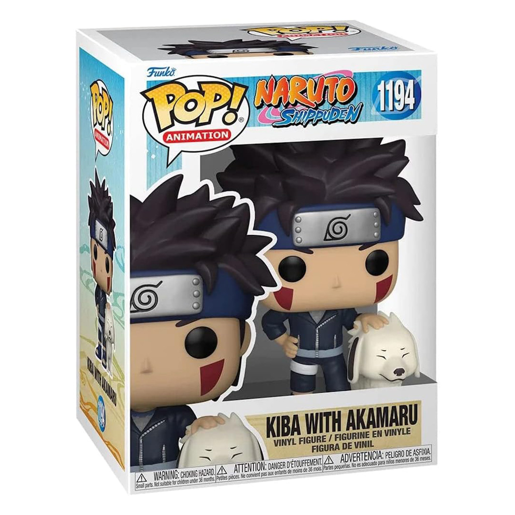 Funko Pop Naruto - Kiba W/akamaru 1194