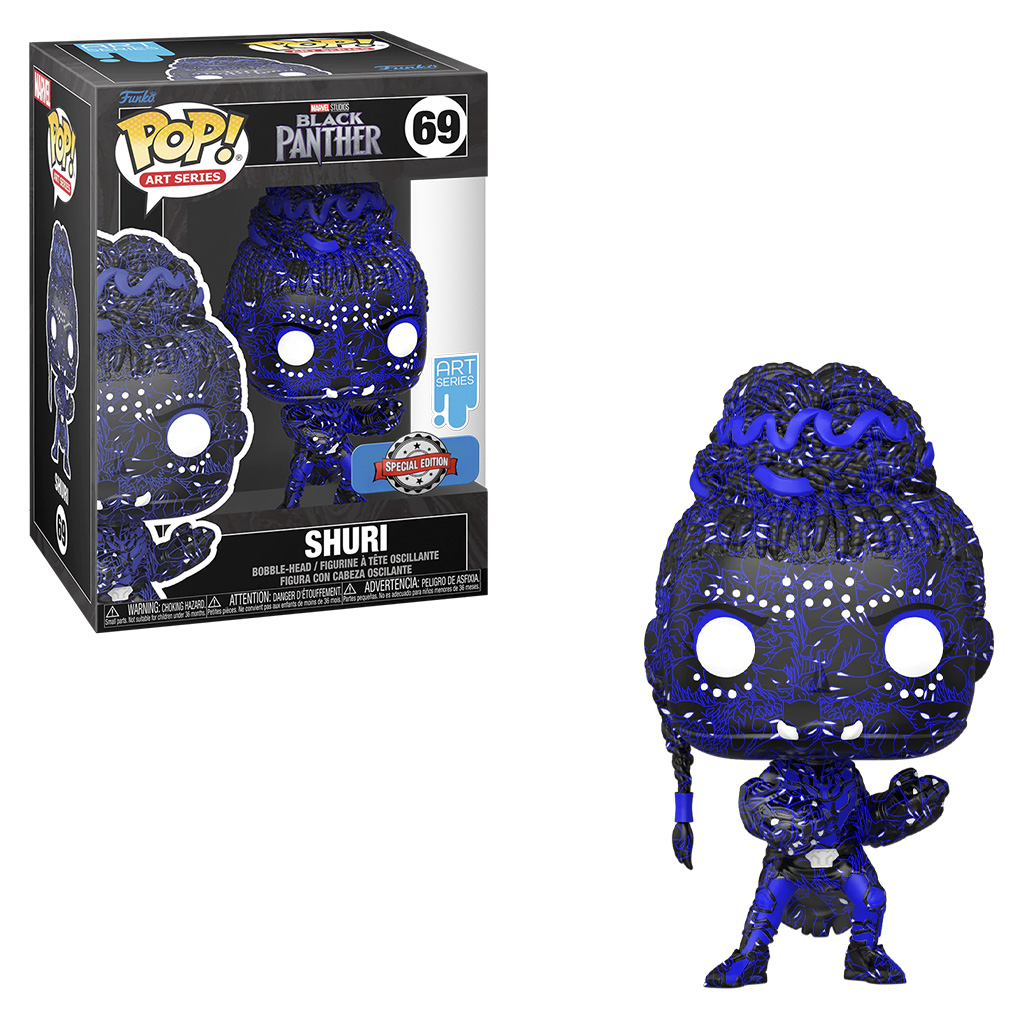 Funko Pop Art Series Marvel Black Phanter - Shuri 69