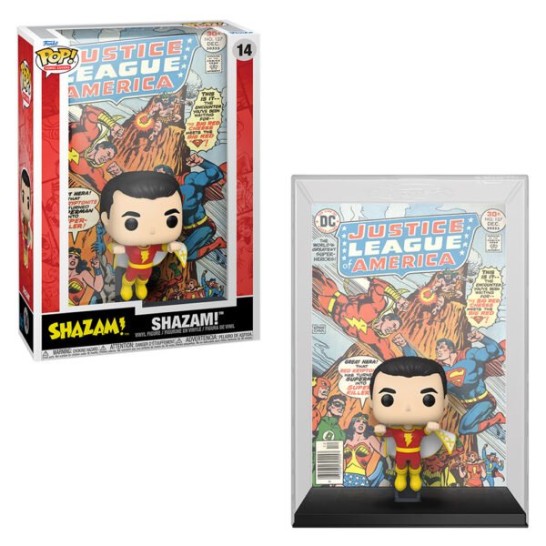 Funko Pop Comic Covers Justice League Of America #4-SHAZAM 137