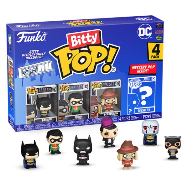 Funko Bitty Pop Dc - Batman 4-PACK (71311)