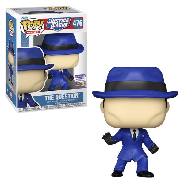 Funko Pop Heroes Dc Justice League San Diego Comic Con 2023-THE Question 476