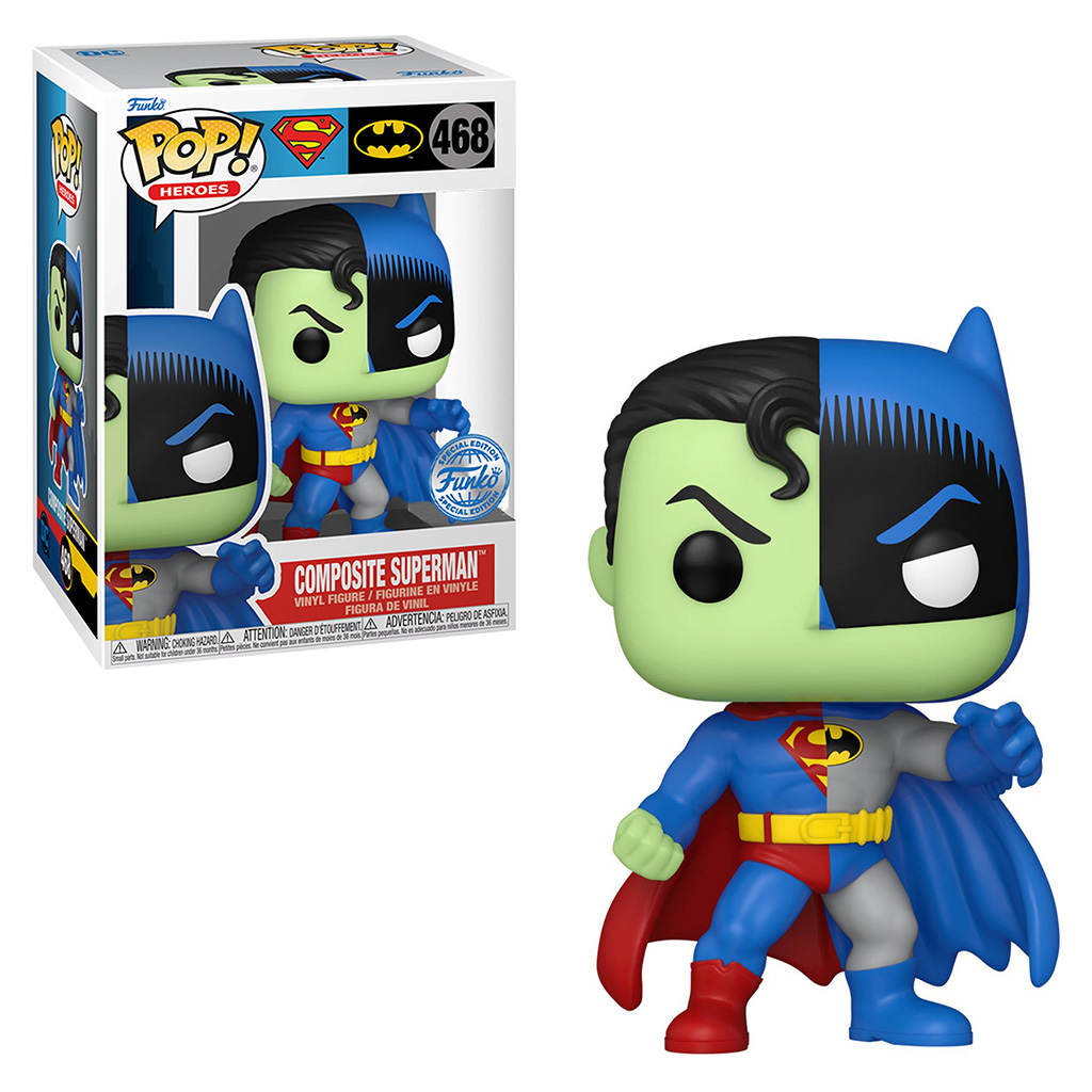 Funko Pop Heroes Dc Exclusive - Composite Superman 468