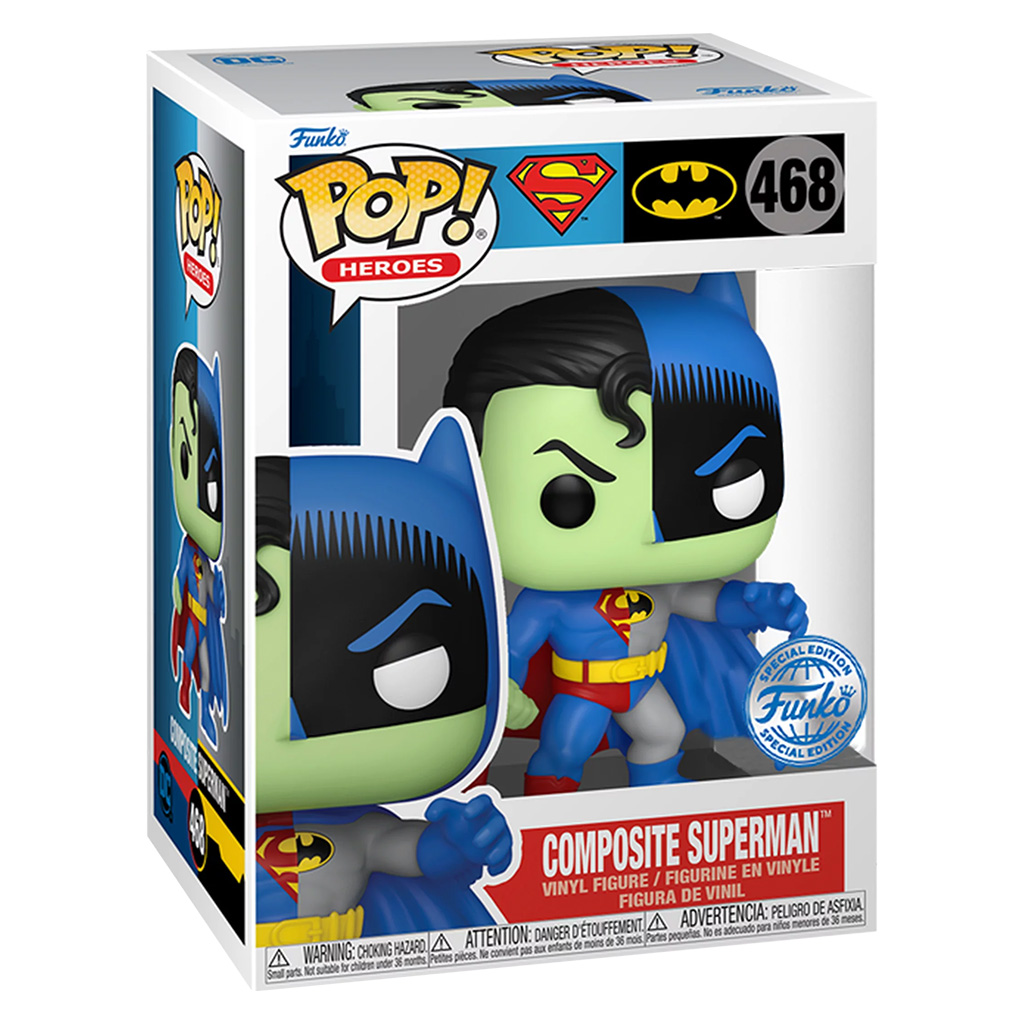 Funko Pop Heroes Dc Exclusive - Composite Superman 468