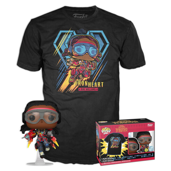Funko Pop Tees Marvel Black Panther: Wakanda Forever & Camiseta Tamaño Xl (70382)