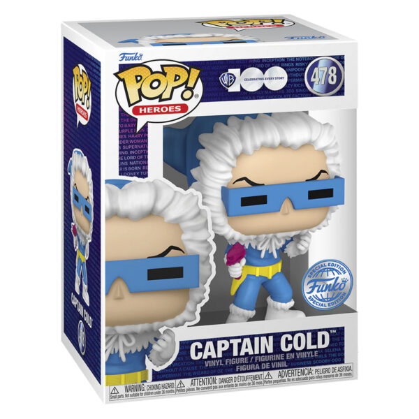 Funko Pop Heroes Warner Bros 100th Dc Exclusive - Captain Cold 478