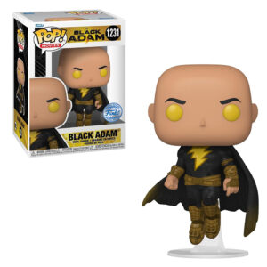 Funko Pop Movies Black Adam Exclusive - Black Adam 1231 (glows In The Dark)