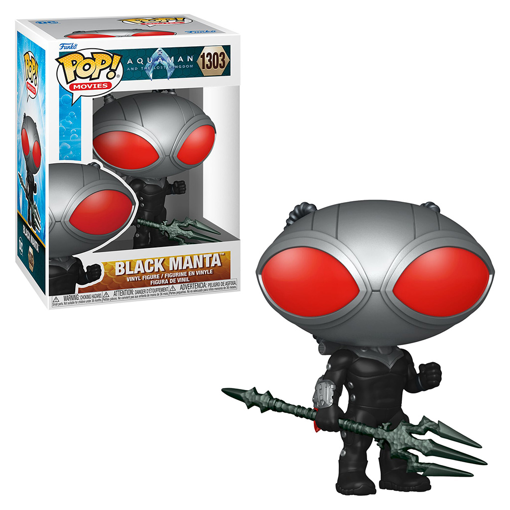Funko Pop Movies Dc Aquaman And The Lost Kingdom - Black Manta 1303