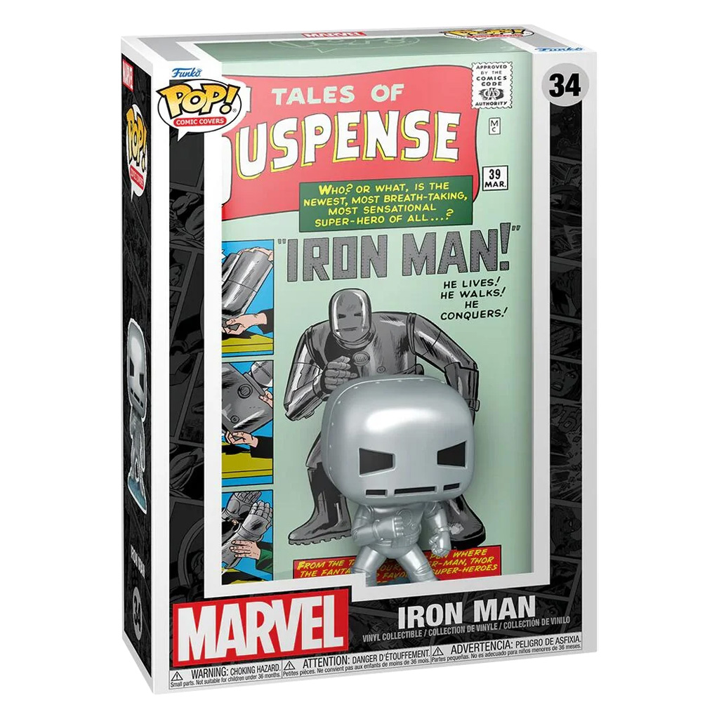 Funko Pop Comic Covers Marvel Tales Of Suspense - Iron Man 34 (72504)