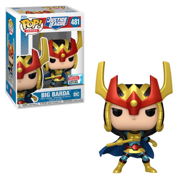 Funko Pop Heroes Justice League New York Comic Con 2023-BIG Barda 481