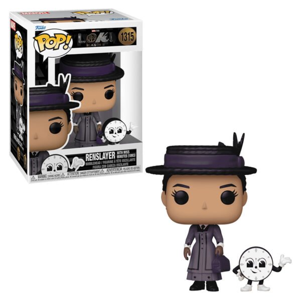 Funko Pop Marvel Loki S2-RENSLAYER With Miss Minutes 1315