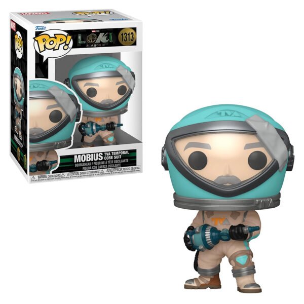 Funko Pop Marvel Loki S2-MOBIUS 1313 (tva Temporal Core Suit)