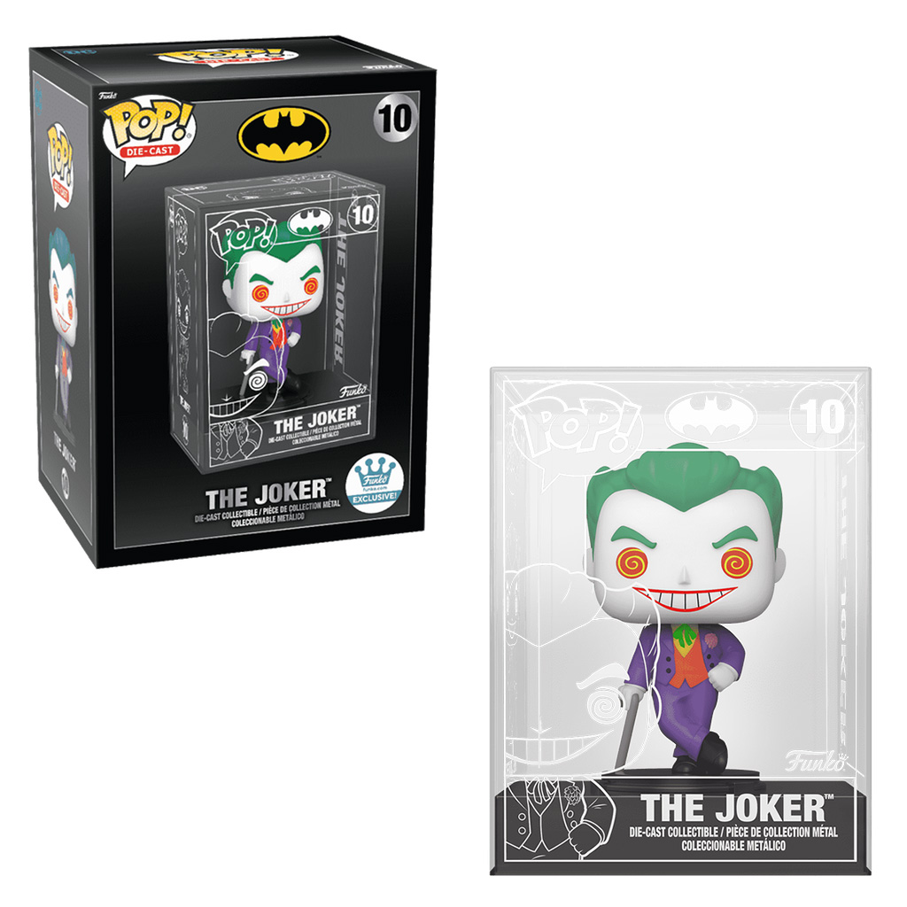 Funko Pop Die-cast Dc The Joker 10 (74301)