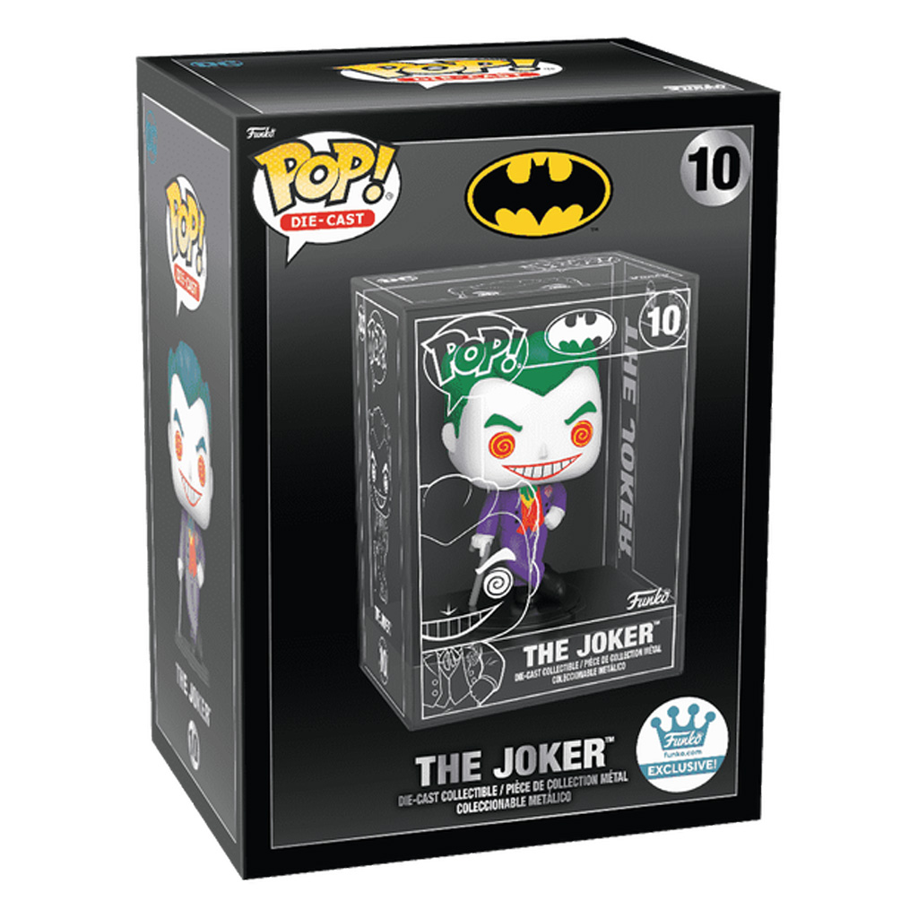 Funko Pop Die-cast Dc The Joker 10 (74301)