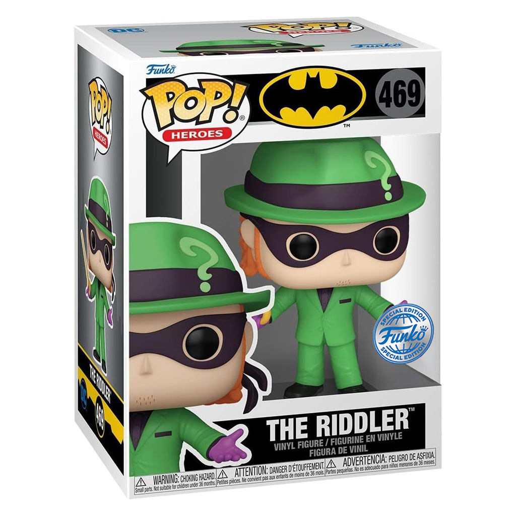 Funko Pop Heroes Dc Batman Exclusive - The Riddler 469