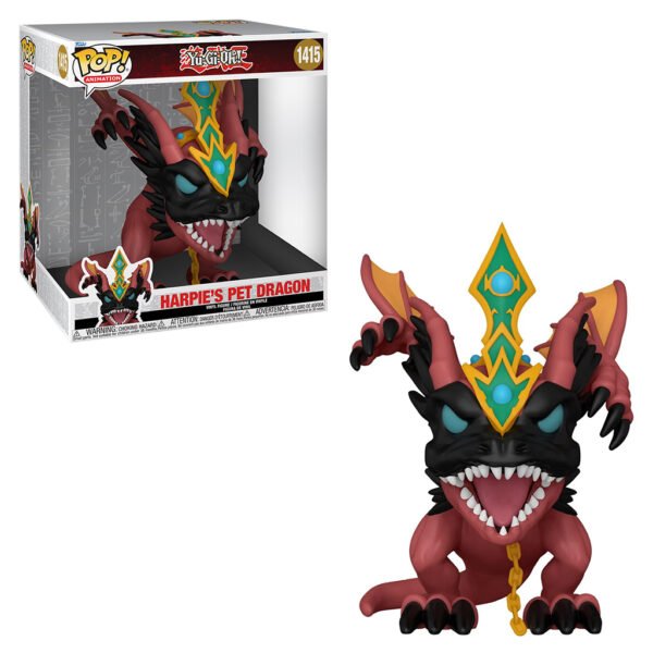 Funko Pop Animation Yu Gi Oh Supersized 10"-Harpie's Pet Dragon 1415