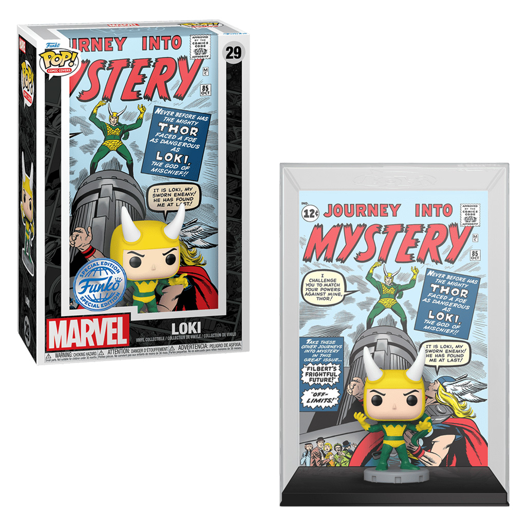 Funko Pop Comic Covers Marvel Exclusive - Loki 29 (73624)