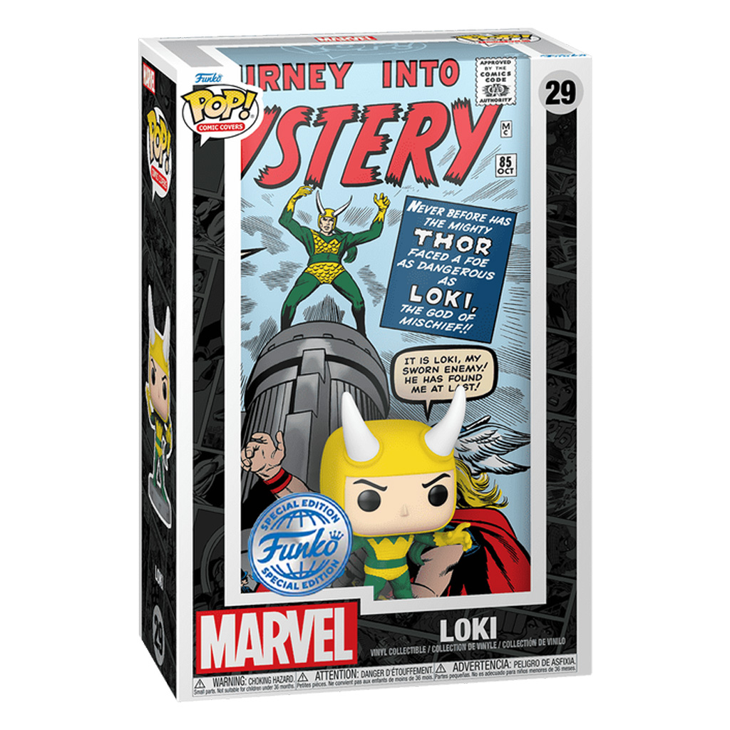 Funko Pop Comic Covers Marvel Exclusive - Loki 29 (73624)