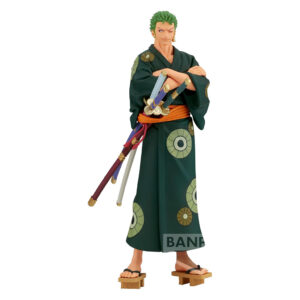 Figura Banpresto One Piece Dxf The Grandline Series: Wanokuni - Roronoa Zoro (yukata)