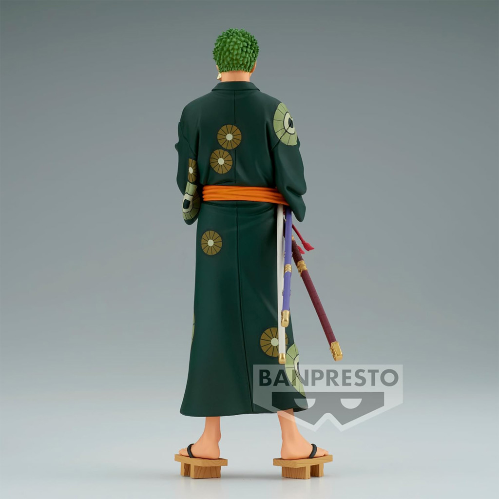 Figura Banpresto One Piece Dxf The Grandline Series: Wanokuni - Roronoa Zoro (yukata)