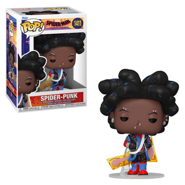 Funko Pop Marvel Spider-man:across The Spider-verse - Spider-punk 1411