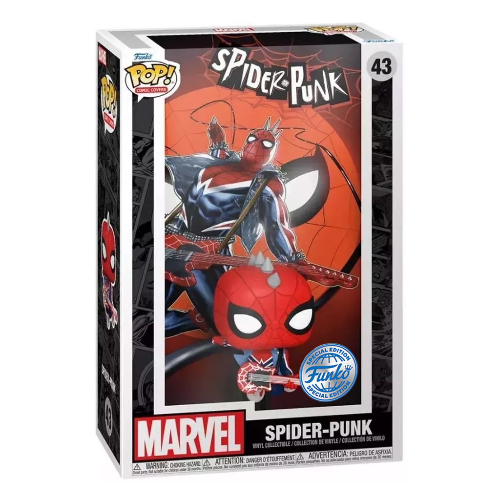 Funko Pop Comic Covers Marvel Spider-man - Spider-punk 43