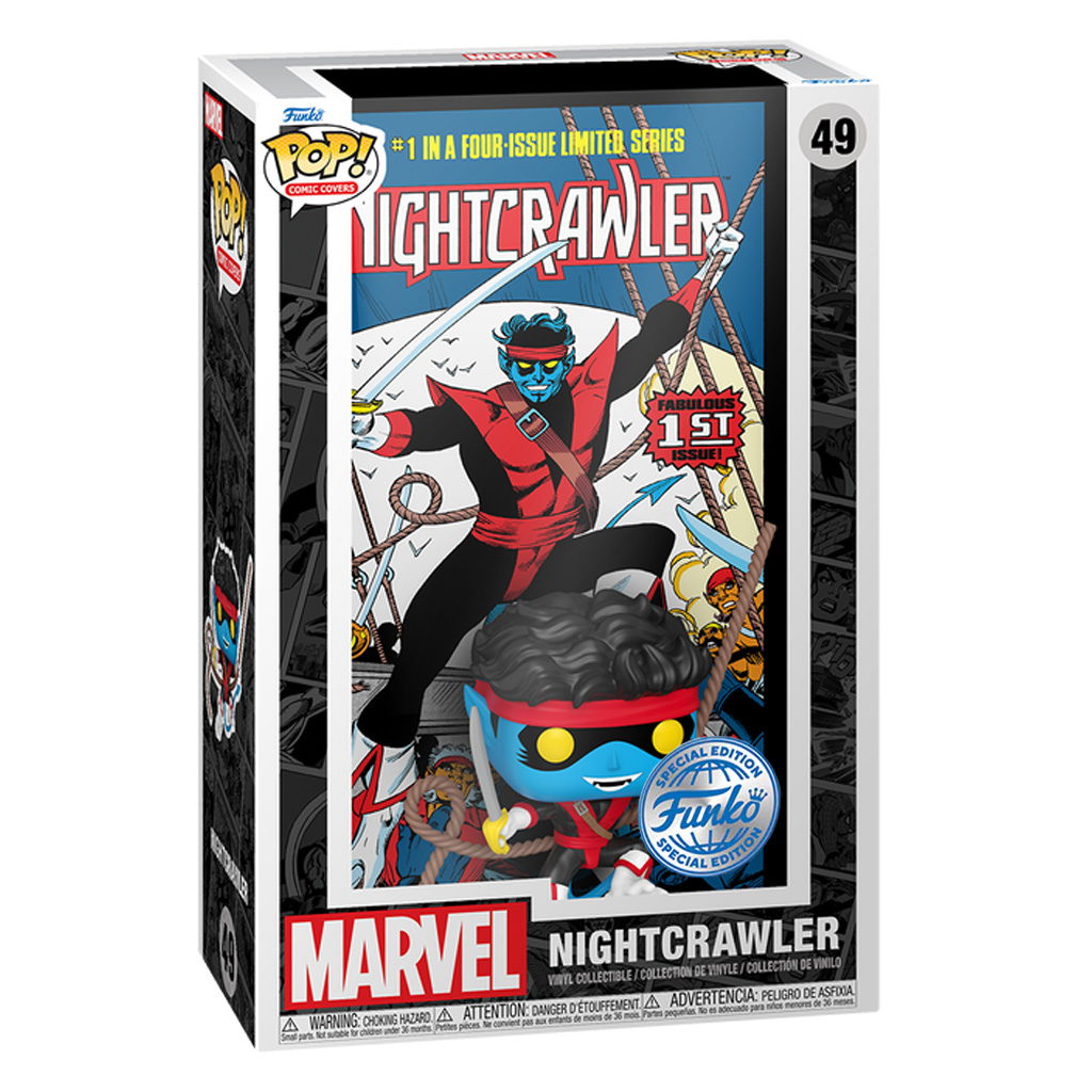 Funko Pop Comic Covers Marvel Nightcrawler Exclusive - Nightcrawler 49 (77487)