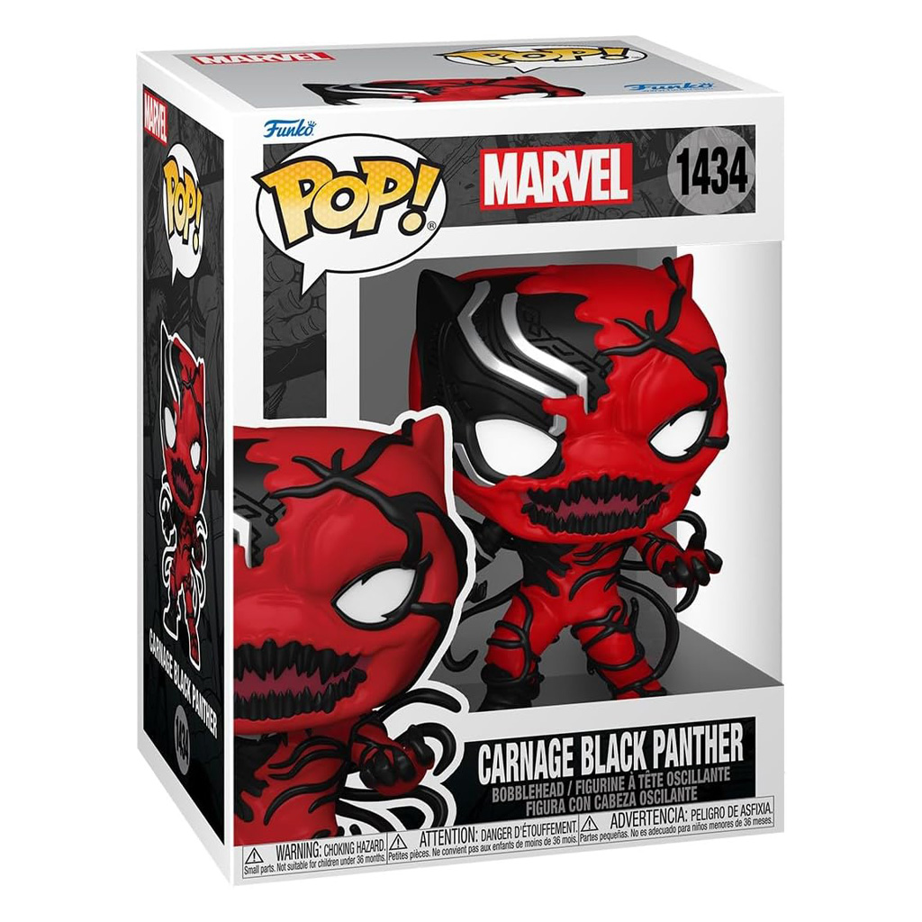 Funko Pop Marvel: Carnageized - Carnage Black Panther 1434