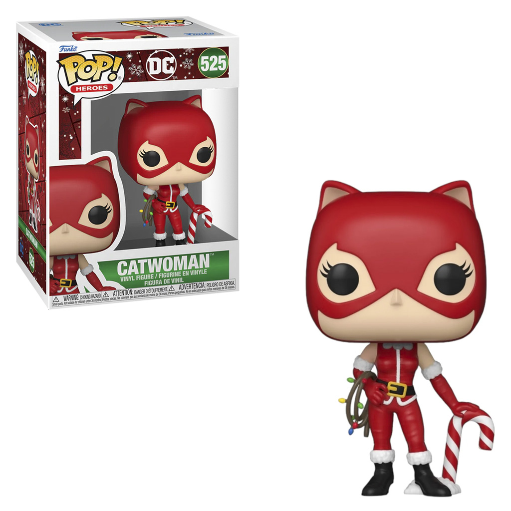 Funko Pop Heroes Dc Holiday - Catwoman 525