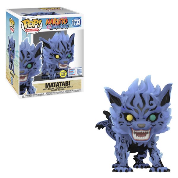 Funko Pop Animation Naruto Shippuden New York Comic Com 2024 6"-Matatabi 1733 (glows In The Dark)